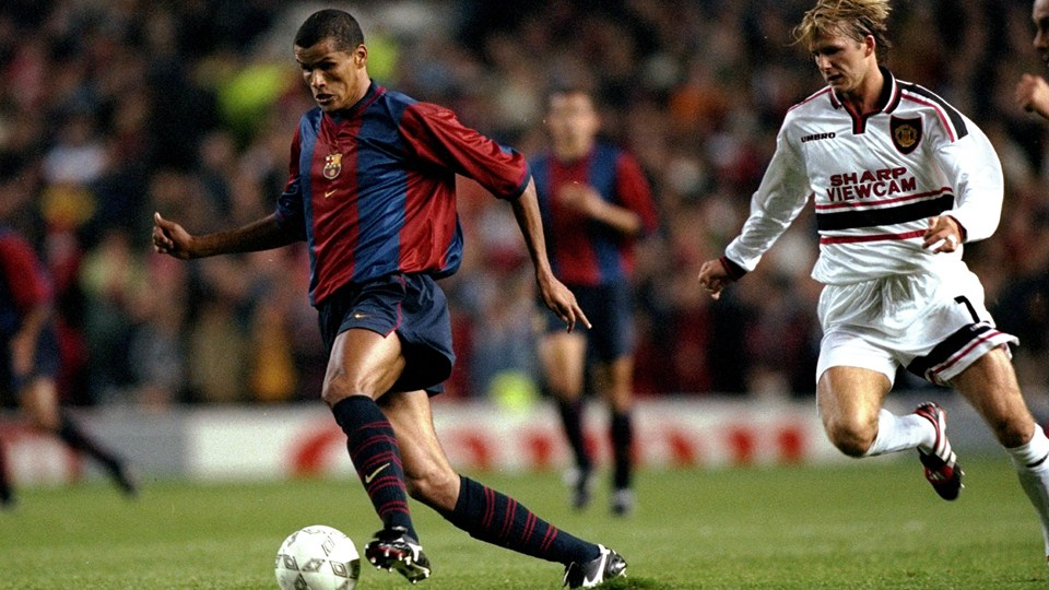 Barcelona and Manchester United played out two thrilling 3-3 draws during the 98/99 campaign.